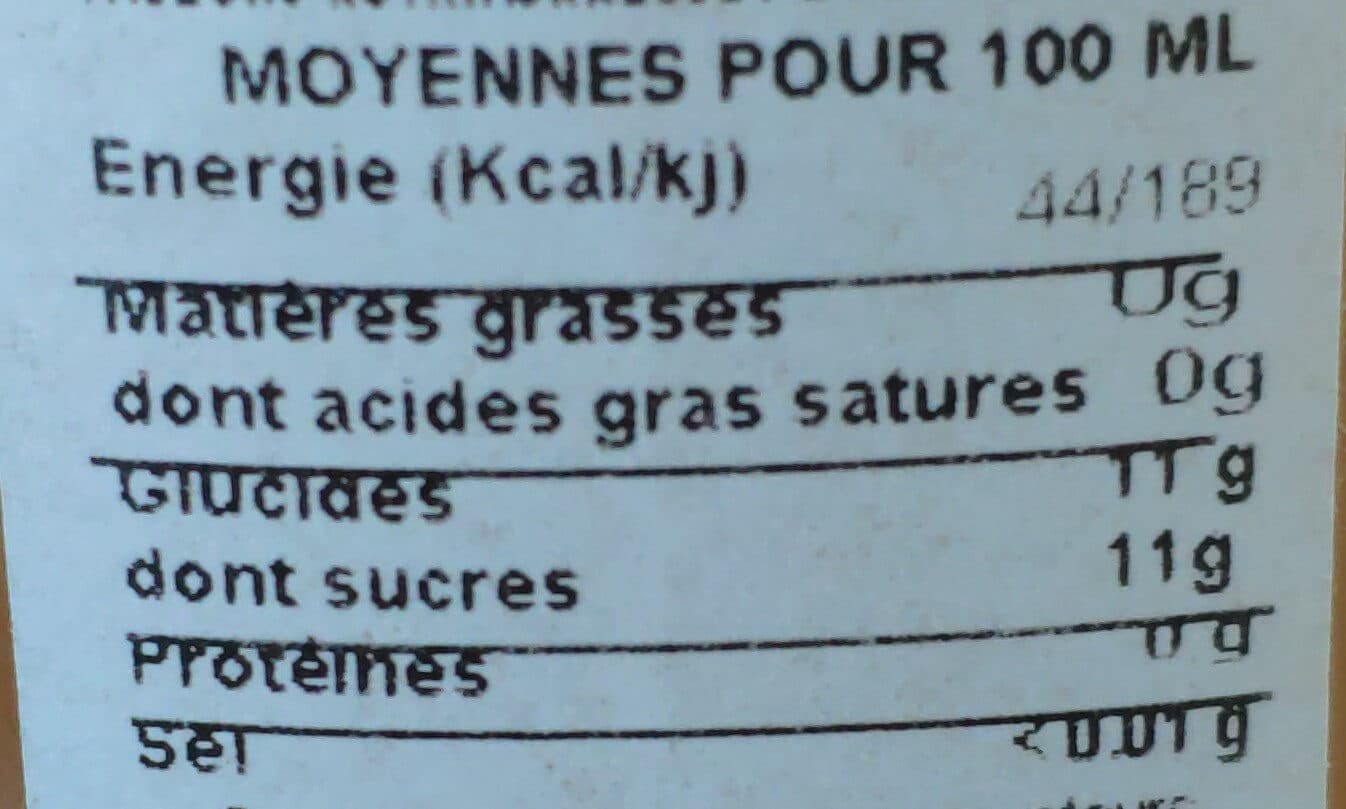 Open Food Facts Jus De Pomme Artisanal packshot