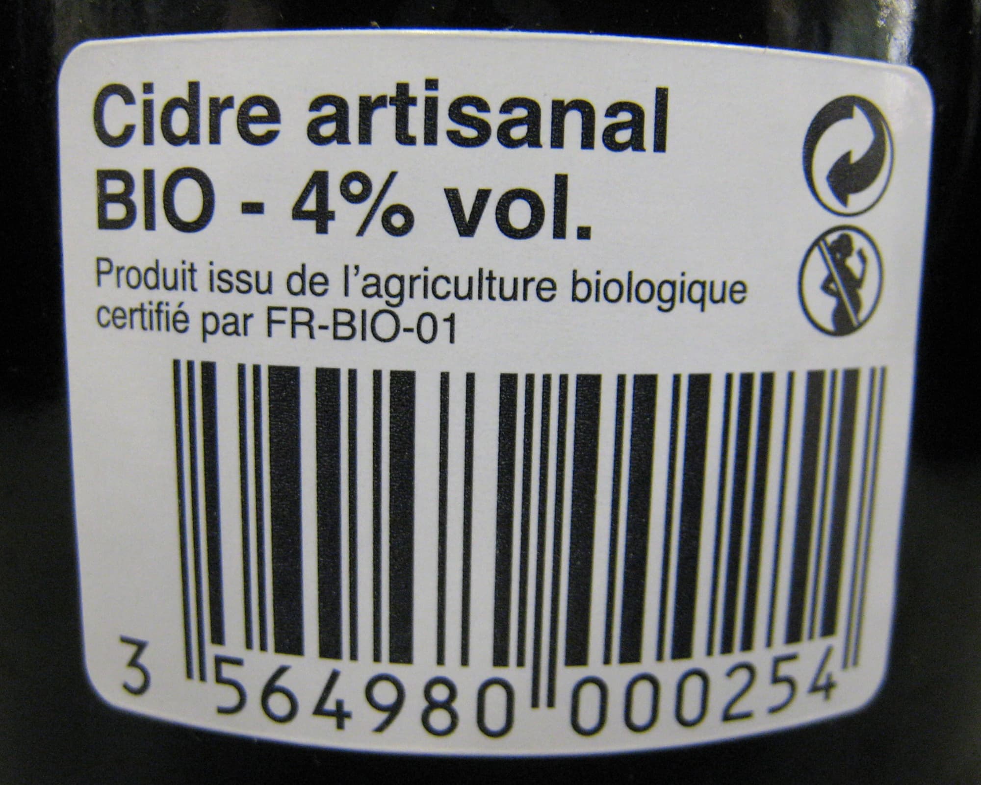 Le Brun Cidre Artisanal Bio Le Brun packshot