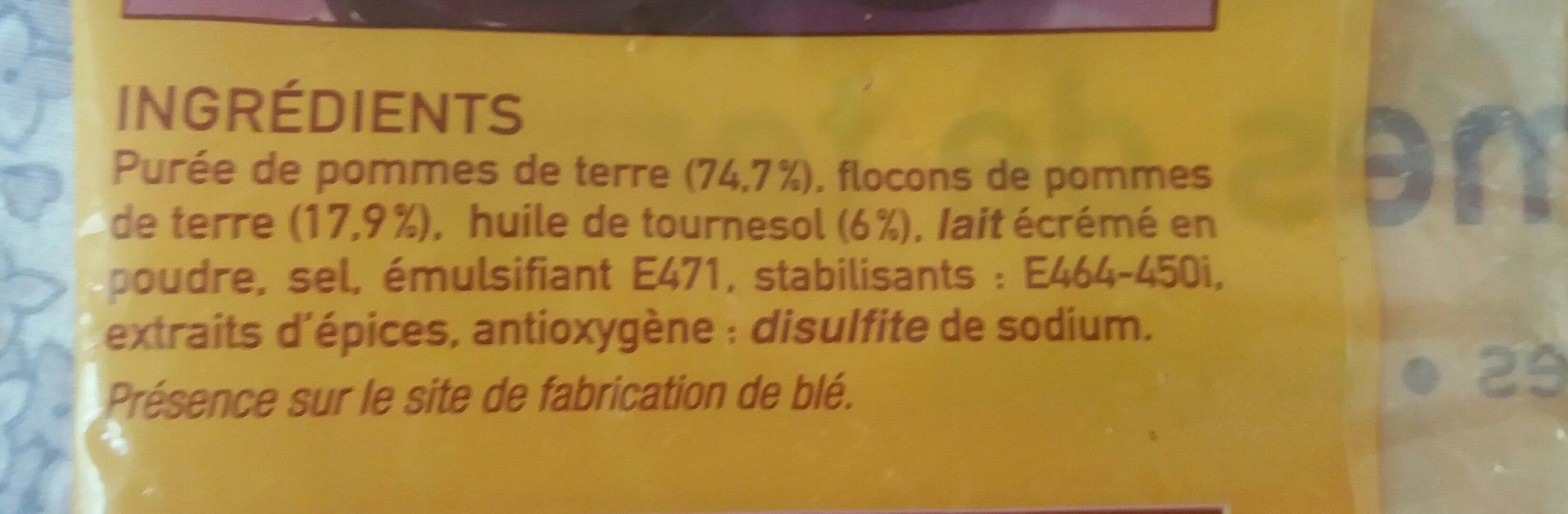 Open Food Facts Garniture de pommes de terre packshot