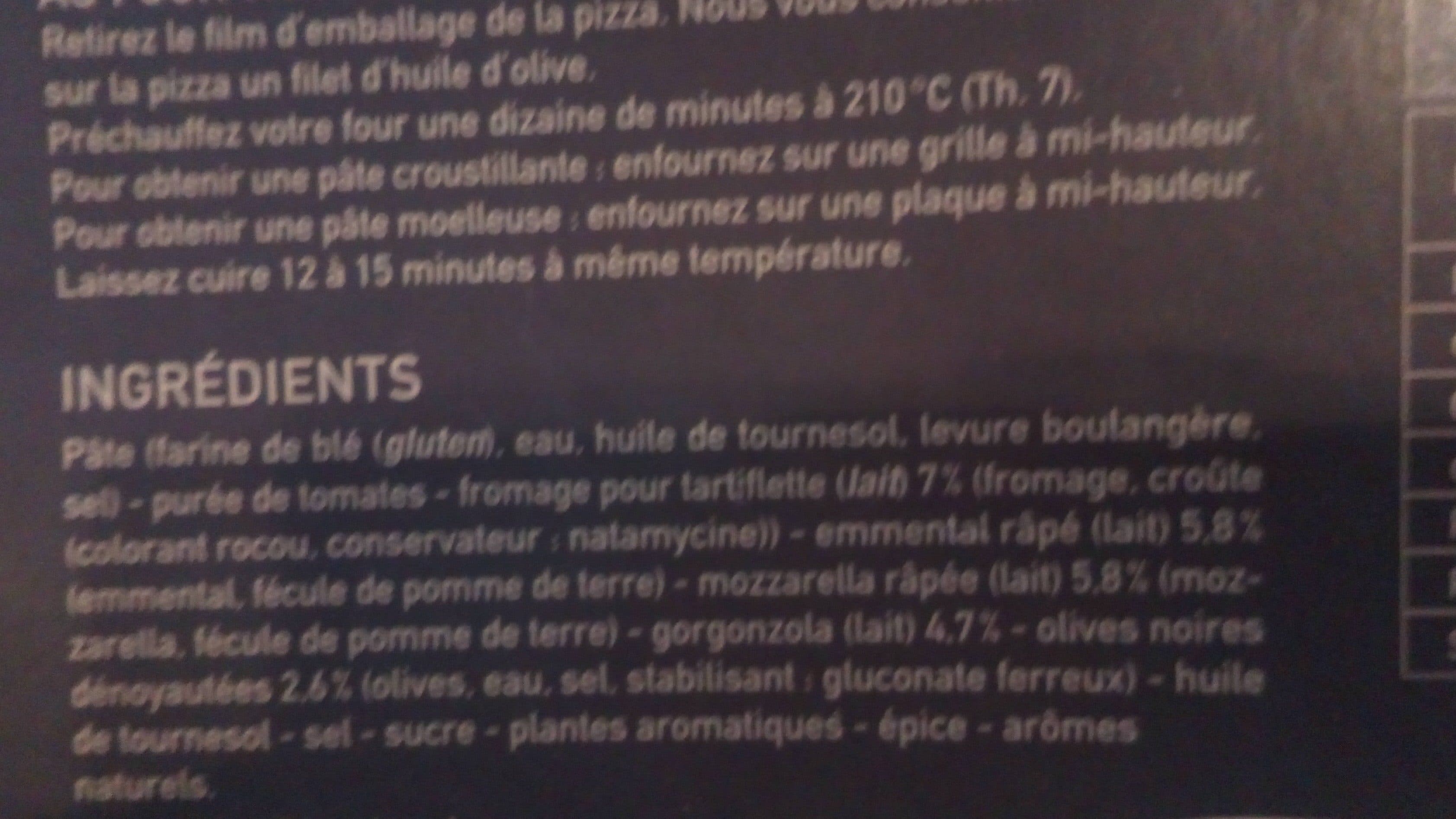 Argel Pizza 4 fromage packshot