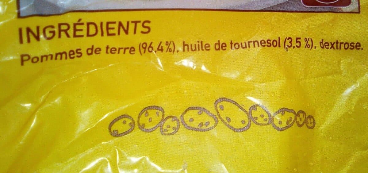Argel Prefrite surgelées packshot