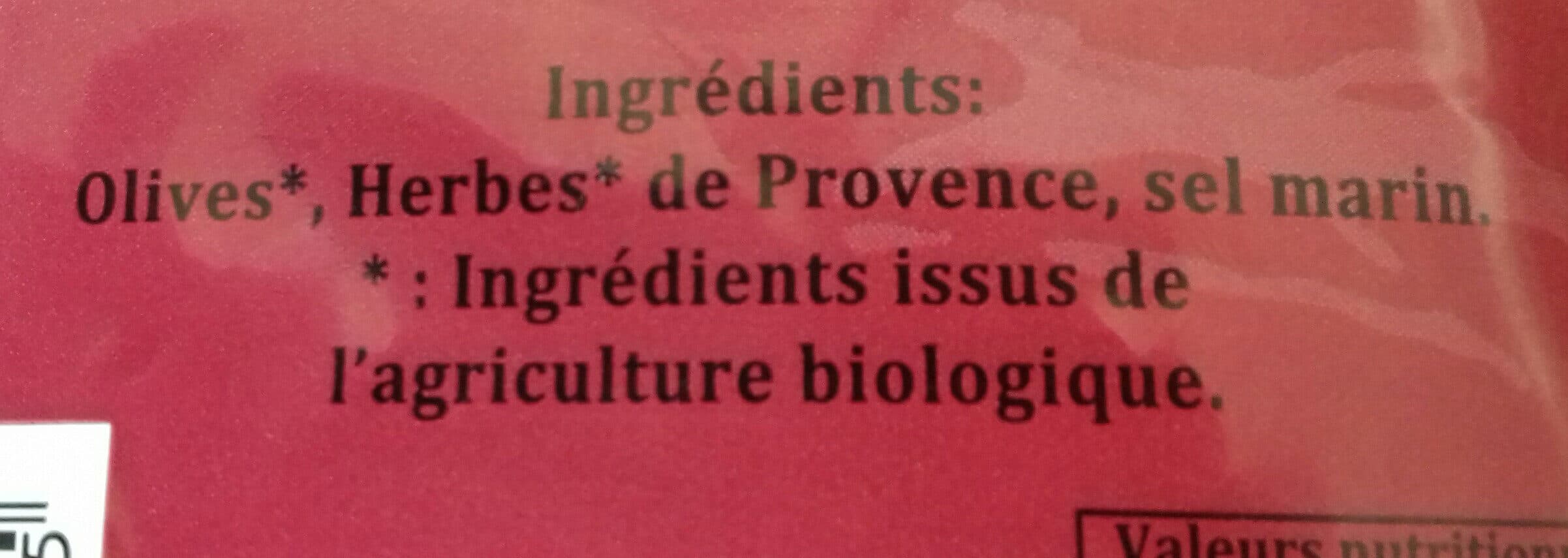 Bellenature Olives Sachet Noires Provencale packshot