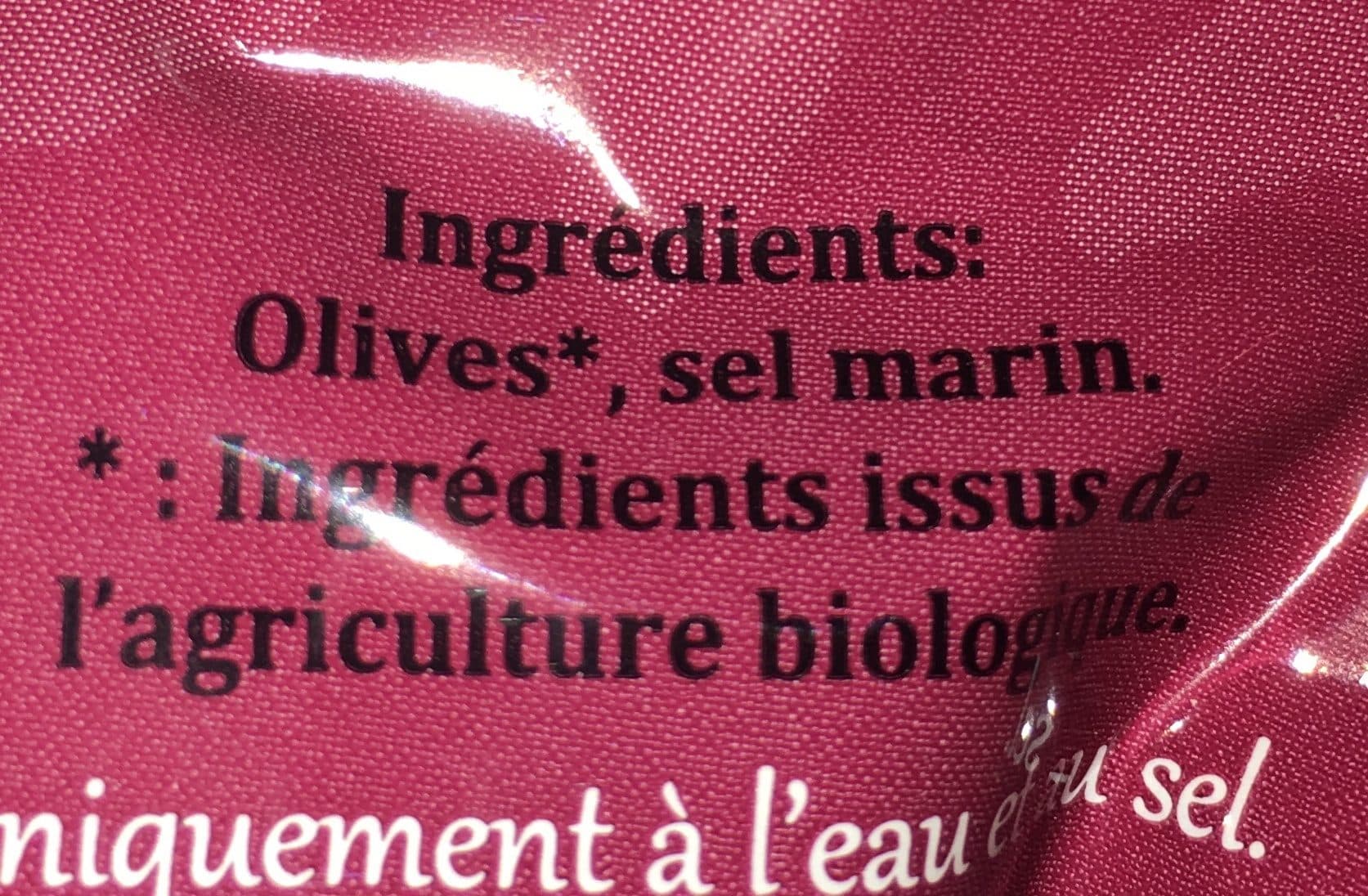 Bellenature 130G Olives Noires Nature packshot