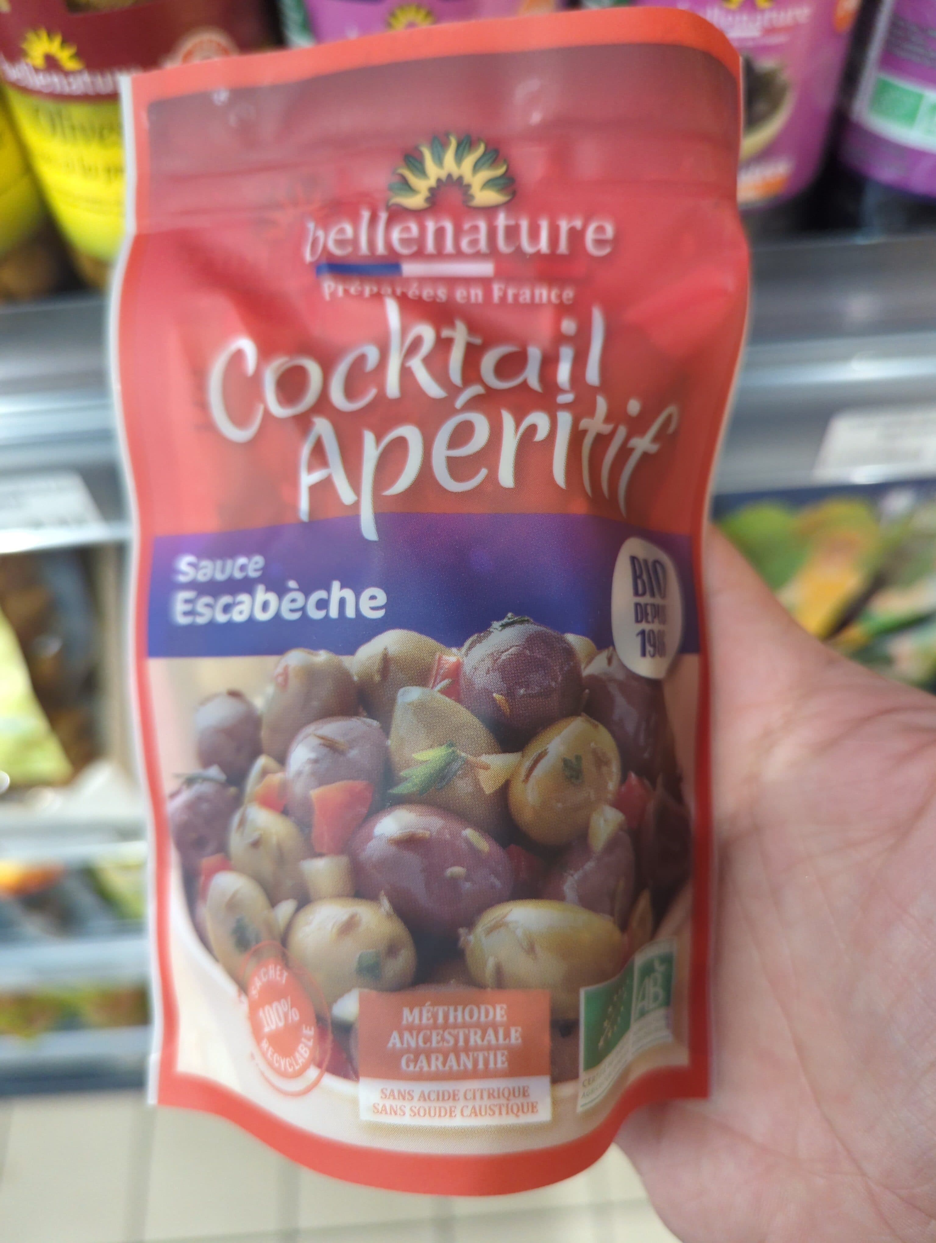 Bellenature Cocktail D'olives Vertes Sauce Escabèche packshot