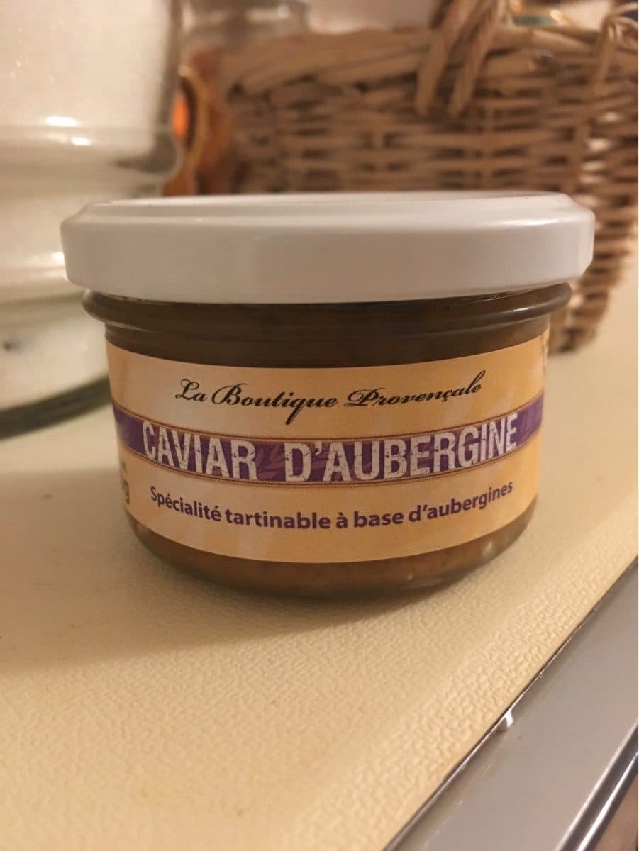Open Food Facts Caviar d'aubergine packshot