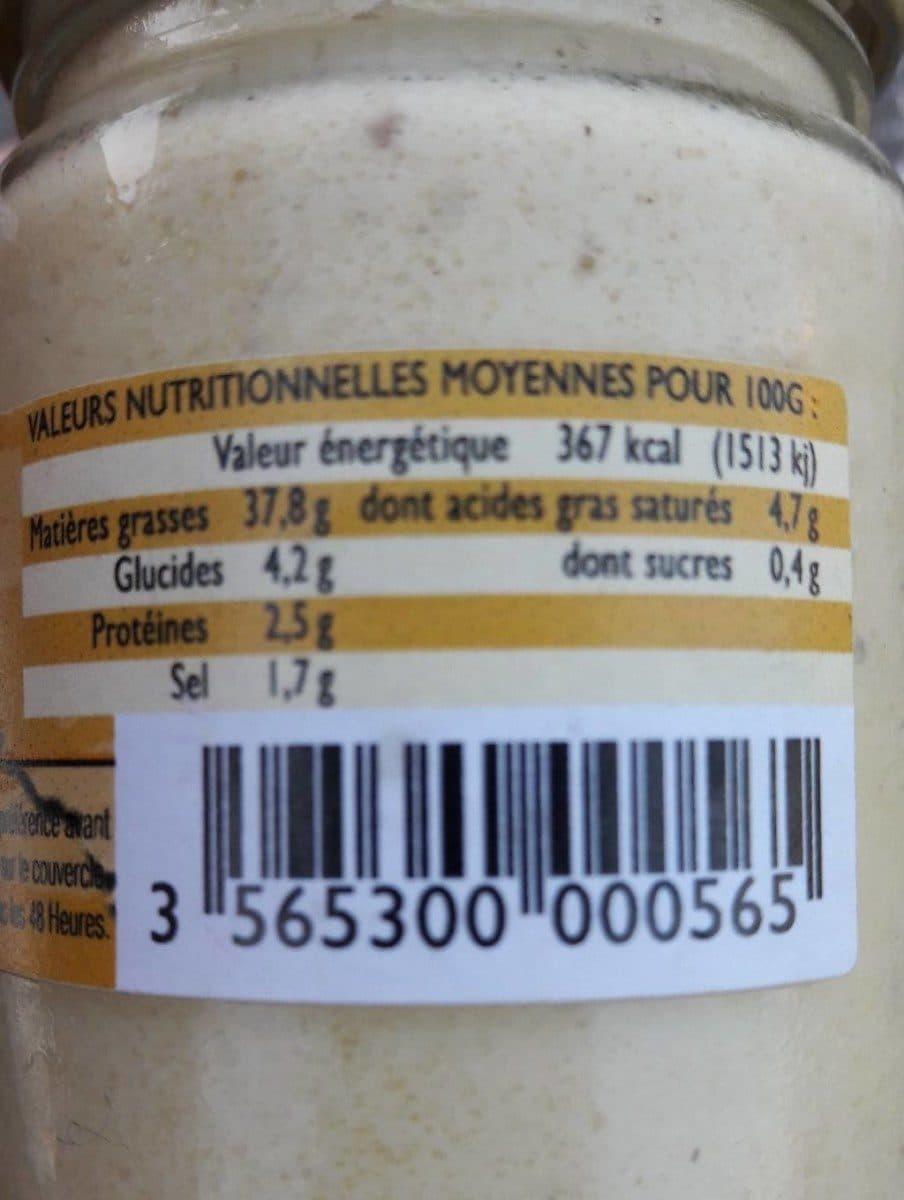 Open Food Facts Aioli a L'huile d'olive packshot