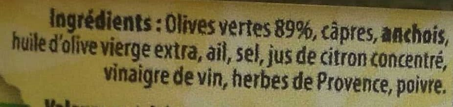 La Boutique Provençale Tapenade verte packshot