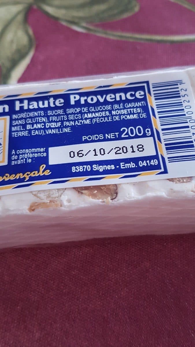 La Boutique Provencale Nougat packshot