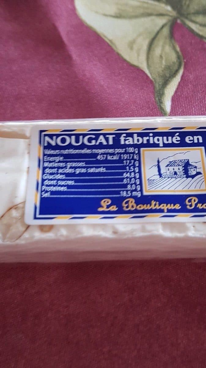La Boutique Provencale Nougat packshot