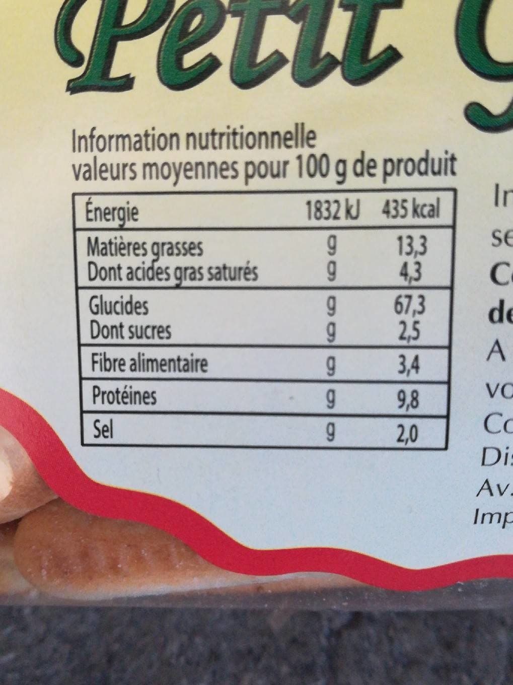 Maison Guy Mottard Petit gressins packshot
