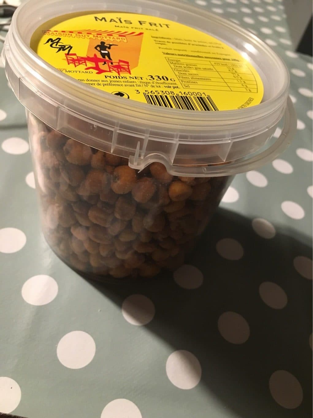 Maison Guy Mottard Maïs frit packshot