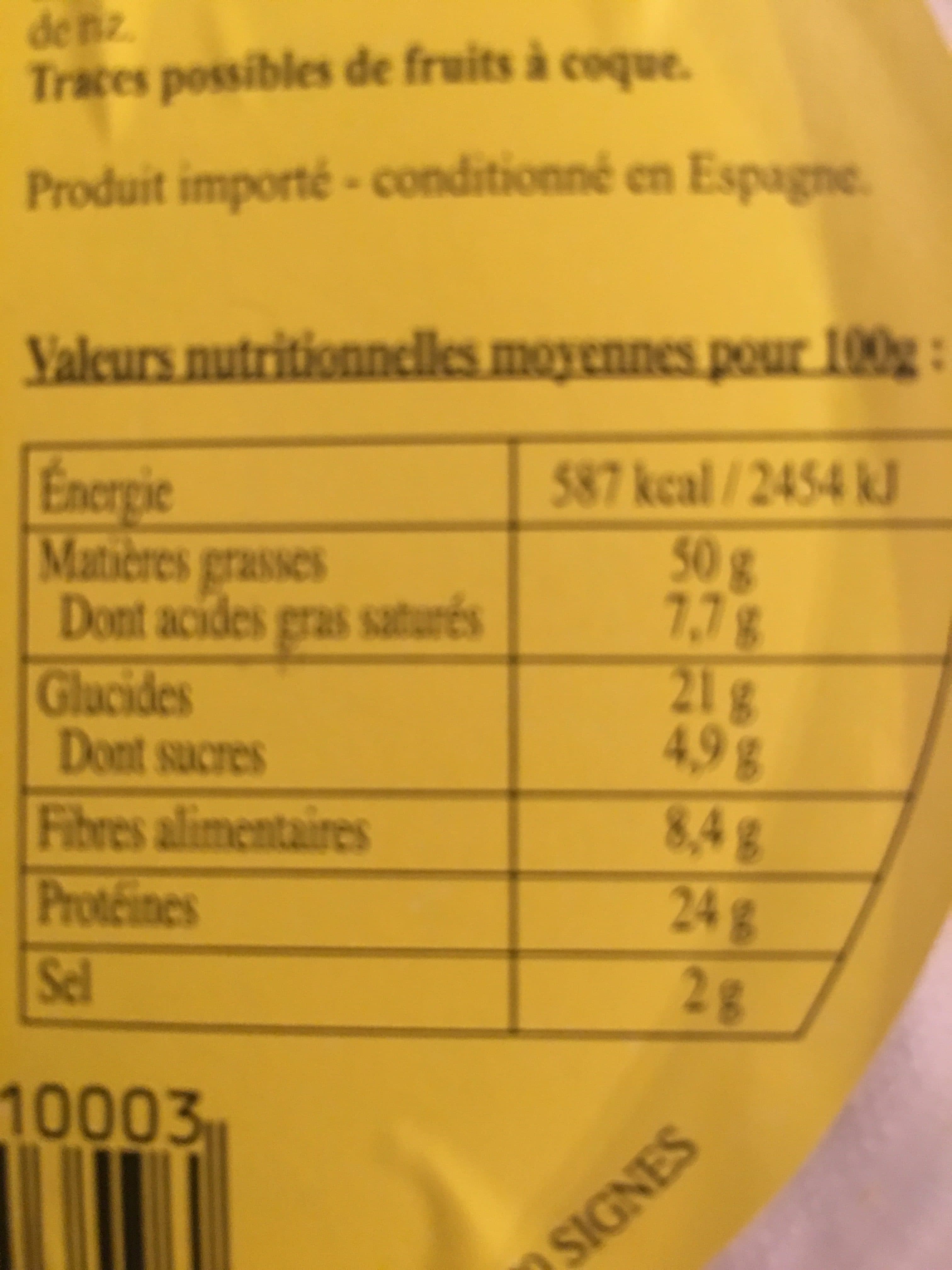 Maison Guy Mottard Cacahuetes salées packshot