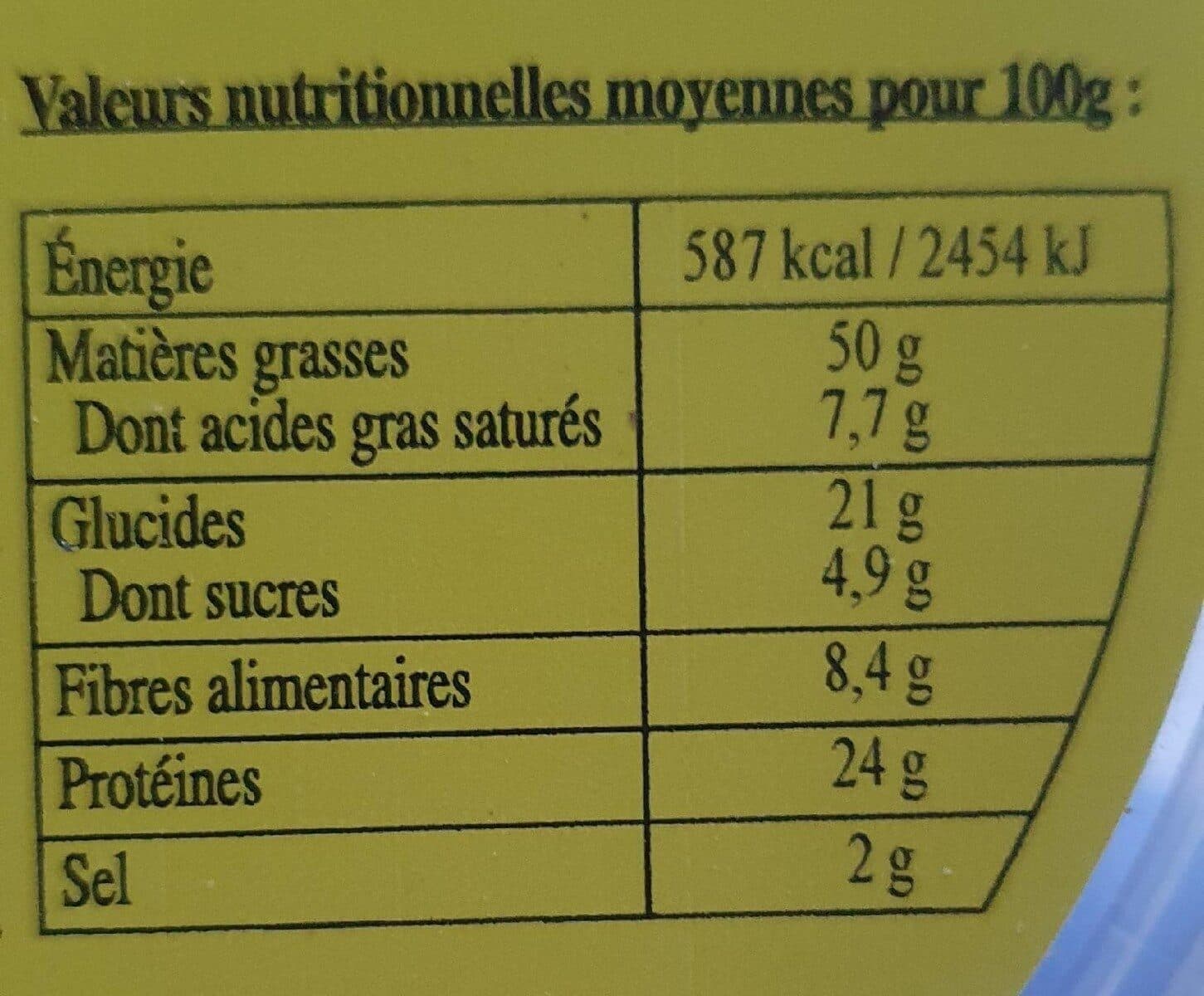 Maison Guy Mottard Cacahuetes salées packshot