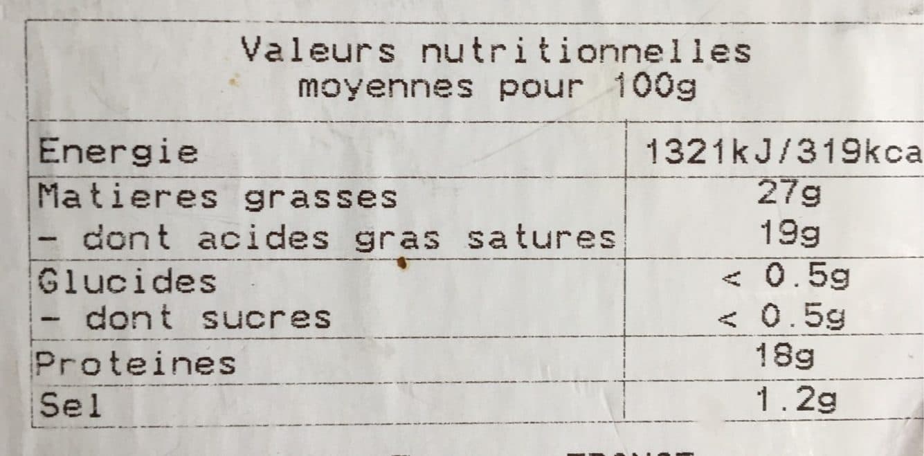 Ferme de la Tremblaye Camembert fermier packshot