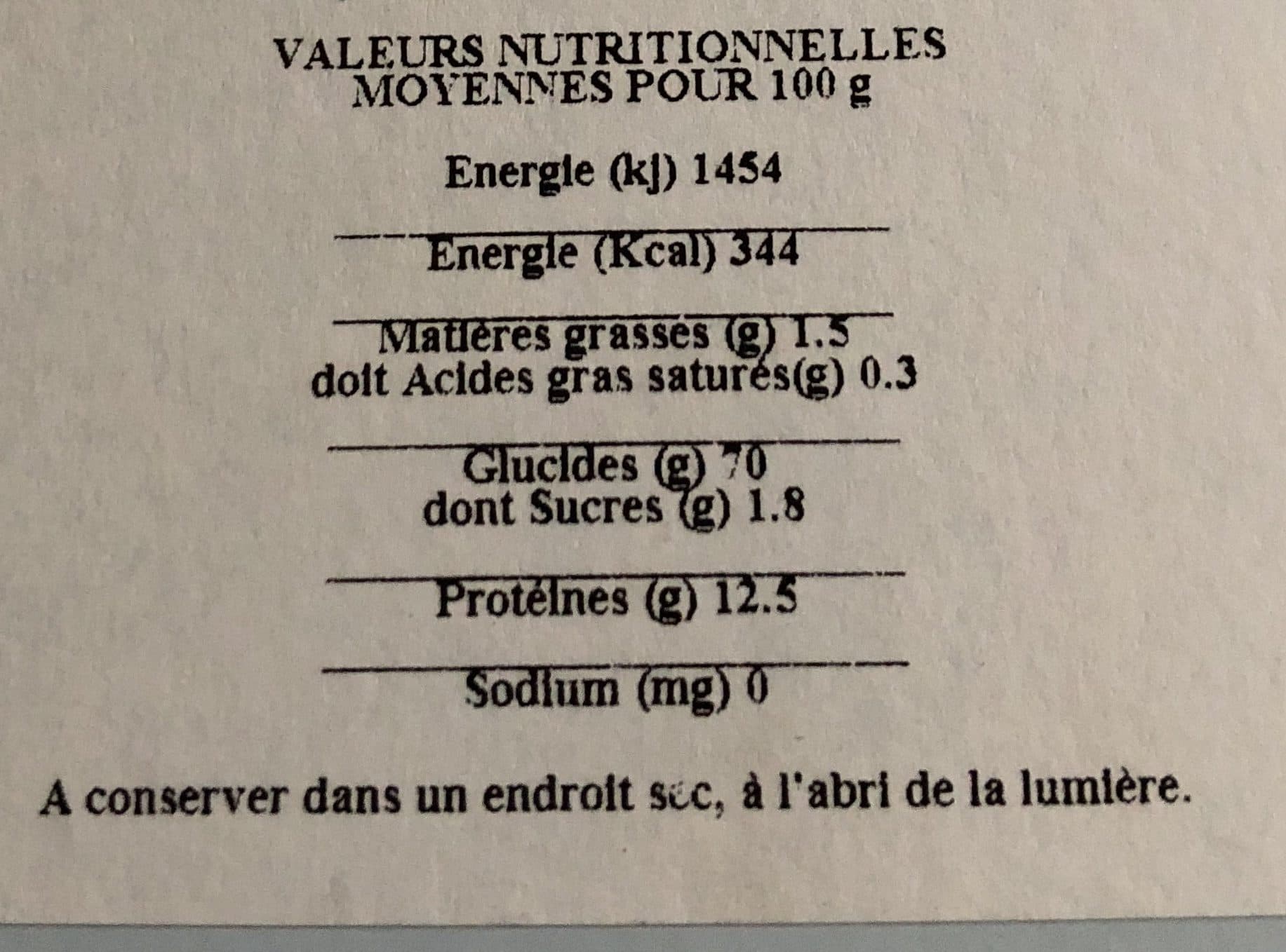 Pates Fabre Tagliatelles Nids Nature packshot