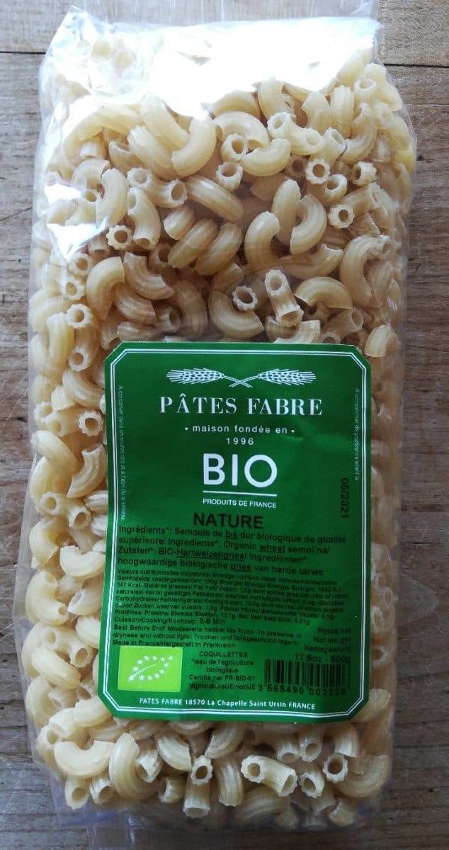 Pâtes Fabre Coquillettes packshot
