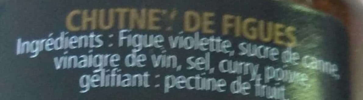 La Truffe Cendrée Chutney de figues packshot