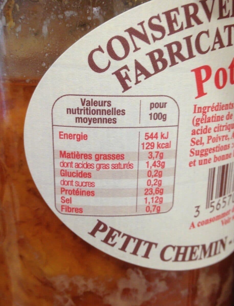 CONSERVERIE ST CHRISTOPHE Pot'je Vlees packshot