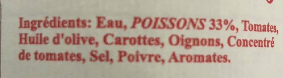 conserverie st christophe Soupe de poissons packshot