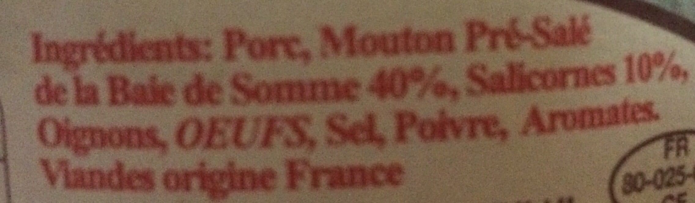 Conserverie St Christophe Terrine de mouton pré-salé packshot