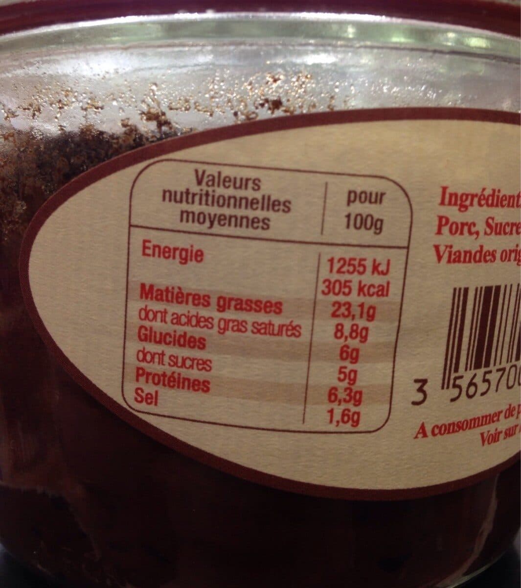 Conserverie St Christophe Boudin Noir packshot