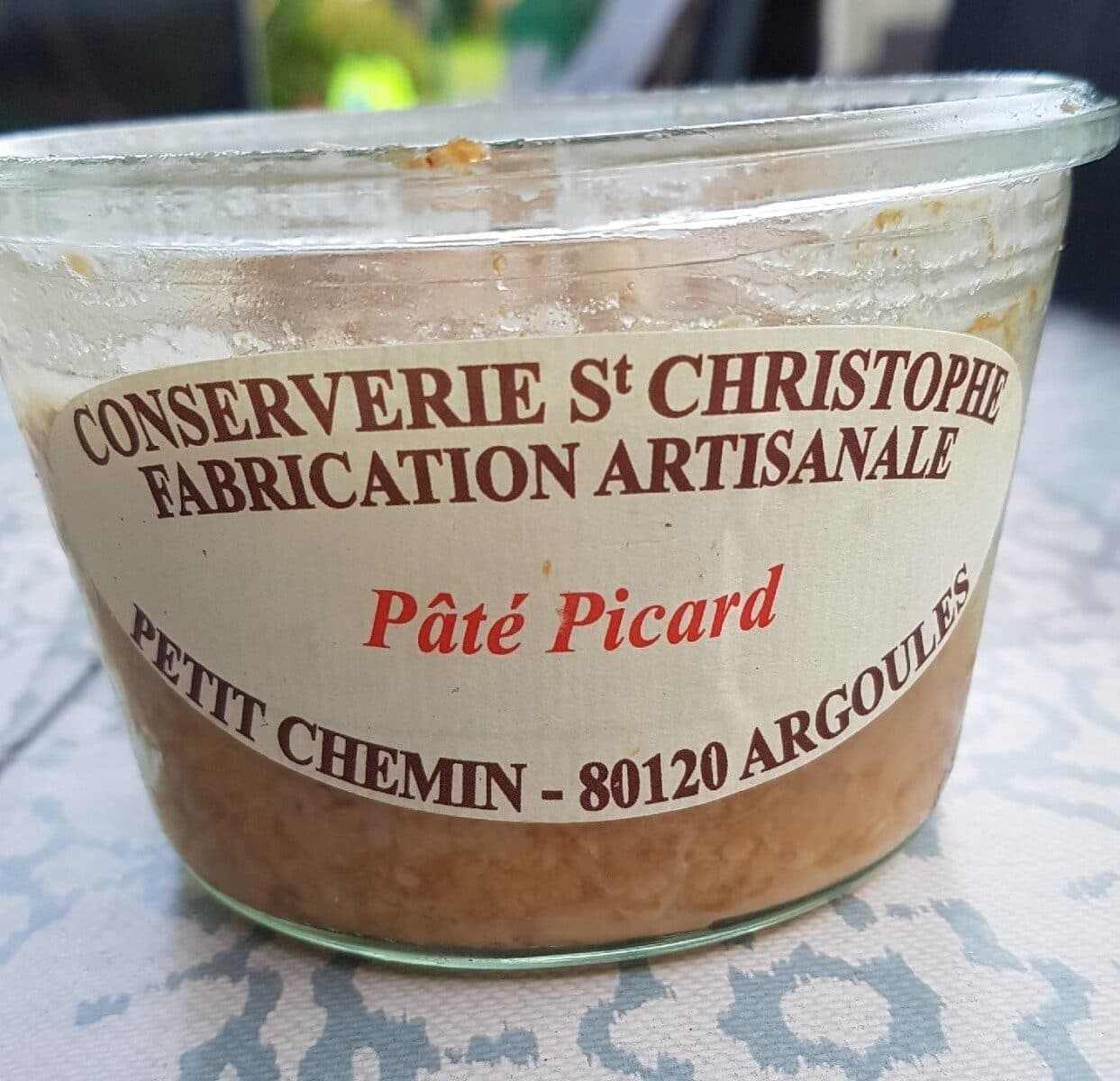 Conserverie St Christophe Pâté picard packshot