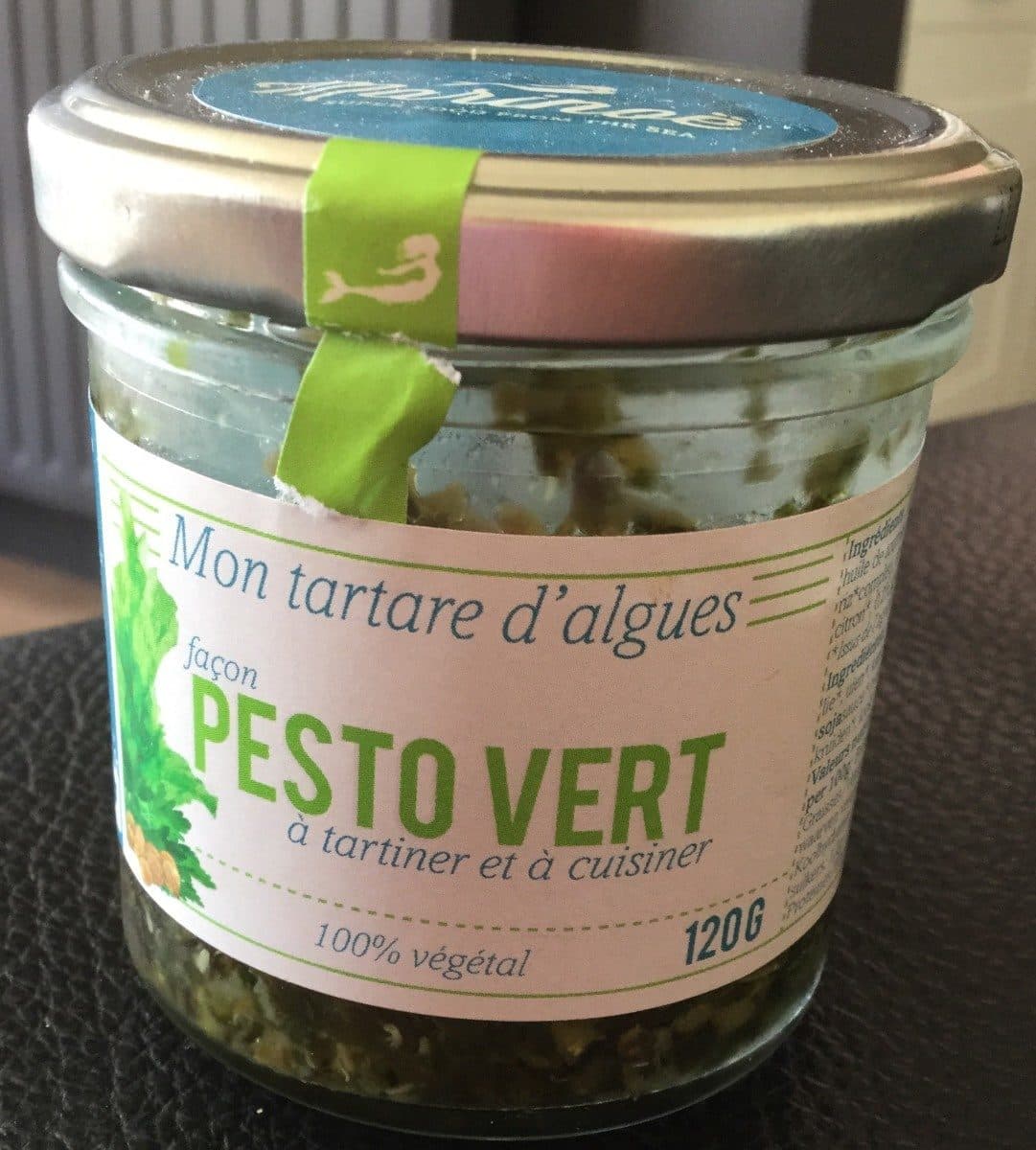 Marinoe Tartare d'algues Pesto Vert packshot