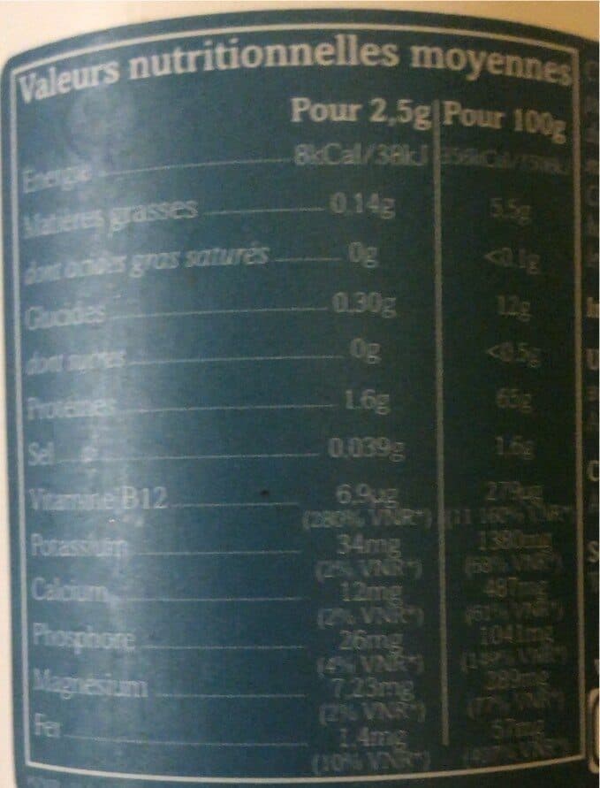 Marinoe Spiruline Poudre packshot
