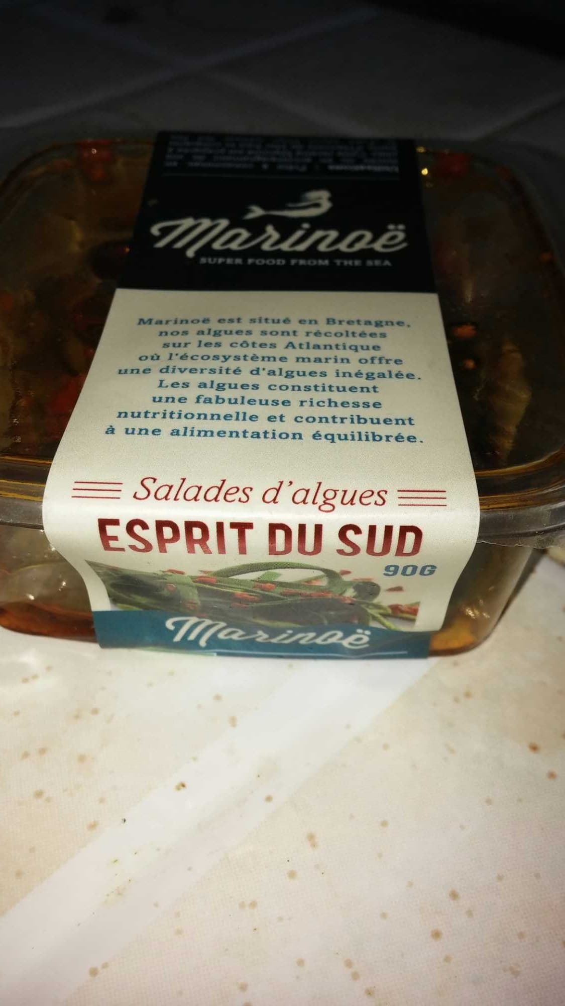 Marinoë Salades d' algues Esprit du sud packshot