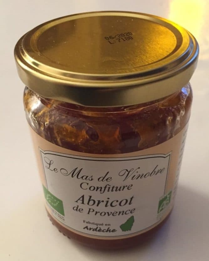 Le Mas de Vinobre Confiture d'abricot packshot