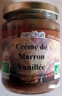 Sanofruit Crème de Marron Vanillée packshot