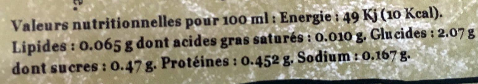 Les Vergers du Rayol Soupe de cresson packshot
