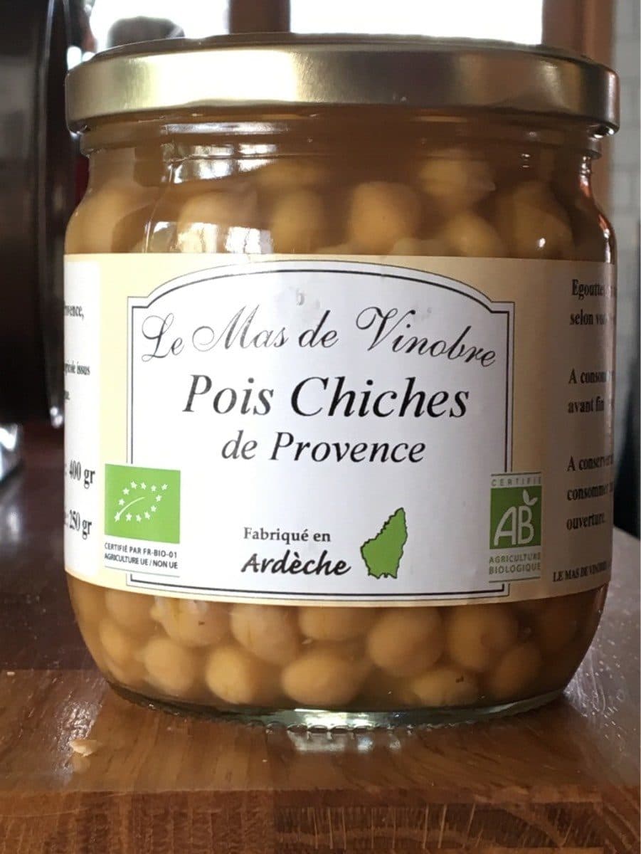 Le Mas de Vinobre Pois chiches de provence packshot