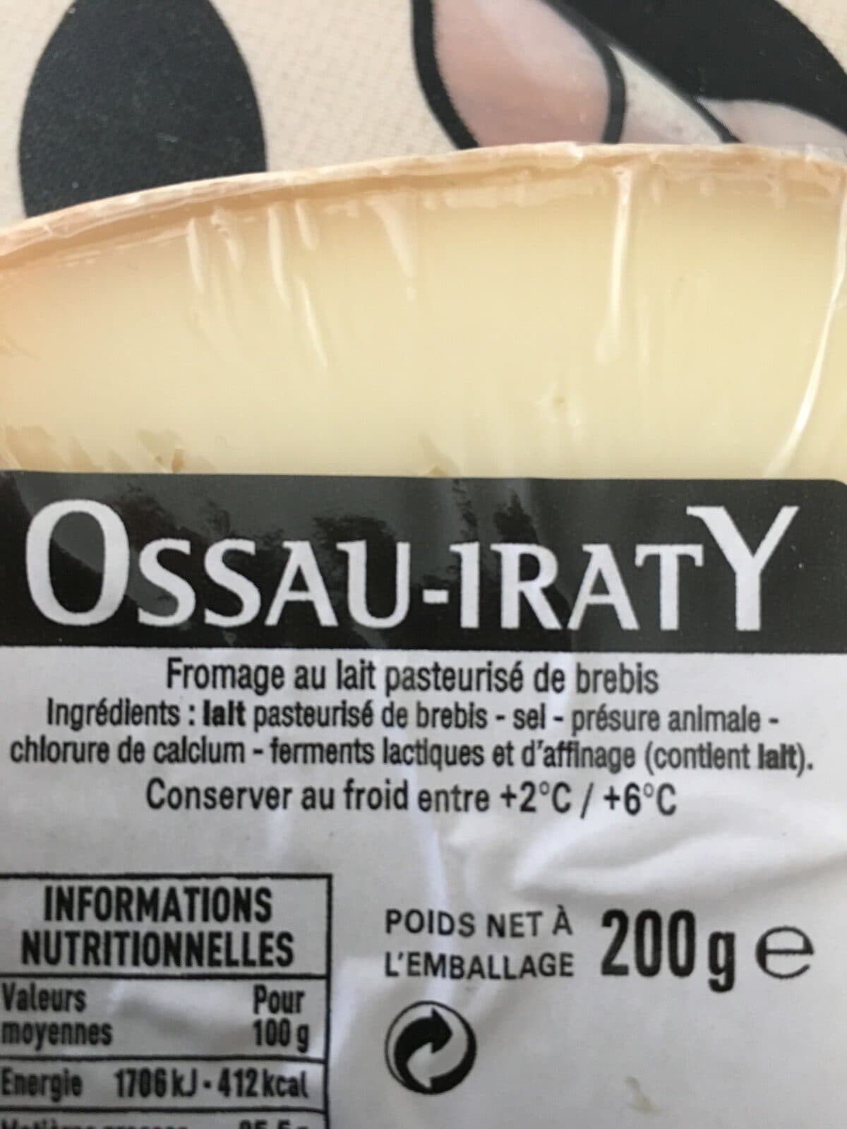 Open Food Facts Ossau-iraty packshot