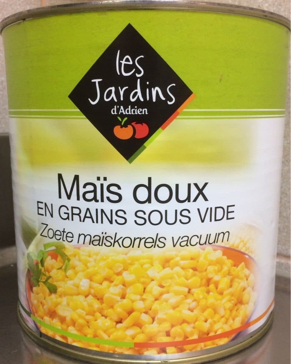 Open Food Facts Maïs doux packshot
