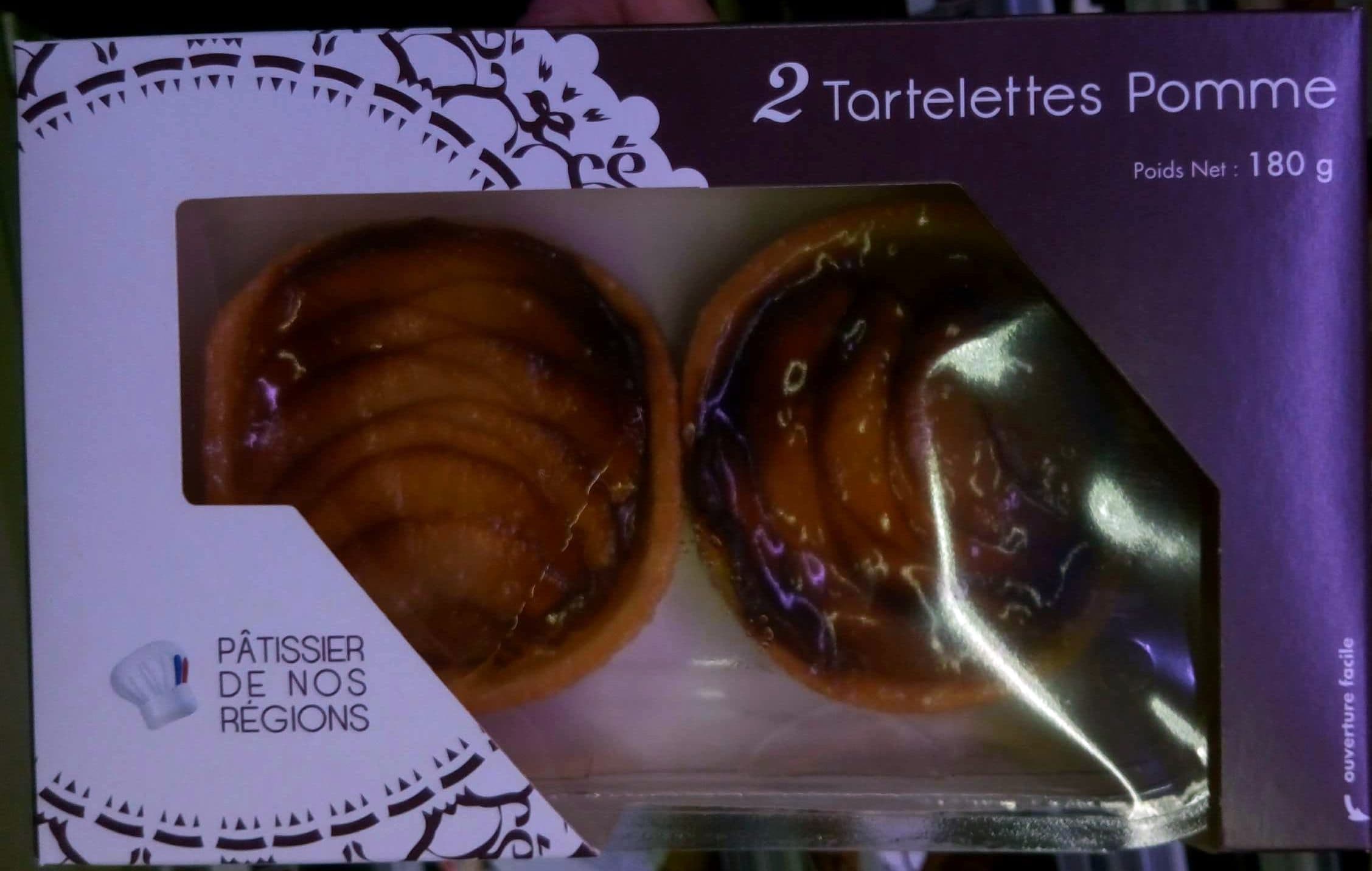 Pâtissier de Nos Régions 2 Tartelettes Pomme packshot