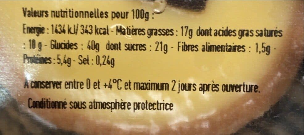 Pâtissier de nos régions 2 tartelettes au citron packshot