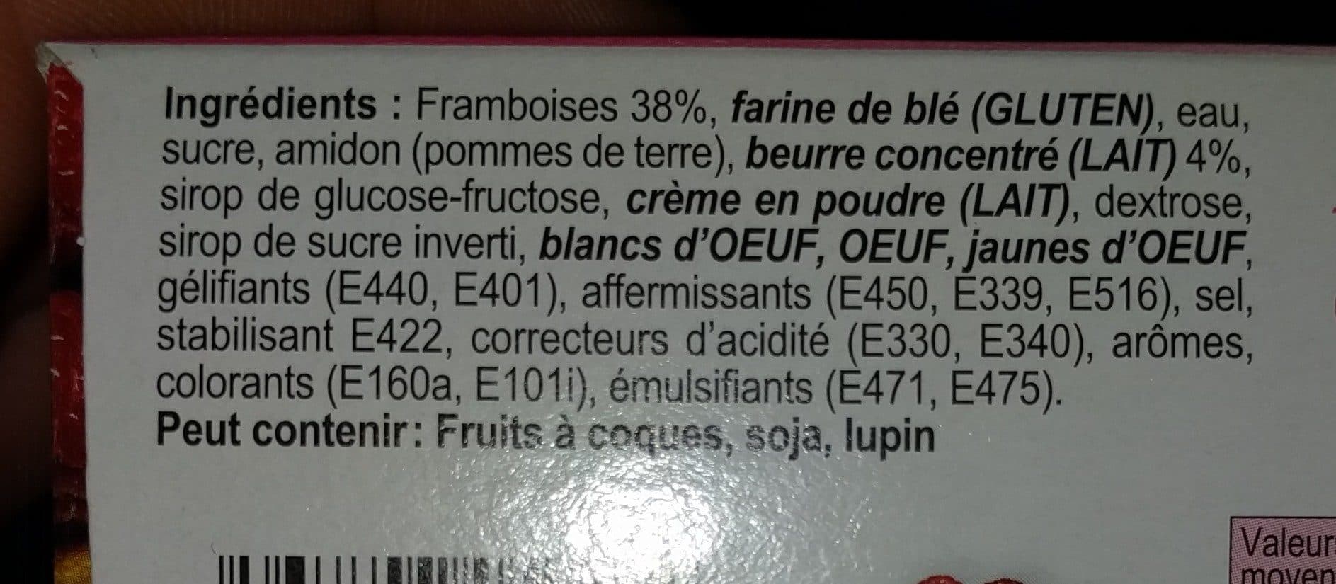 Hafner Tartelettes framboises packshot