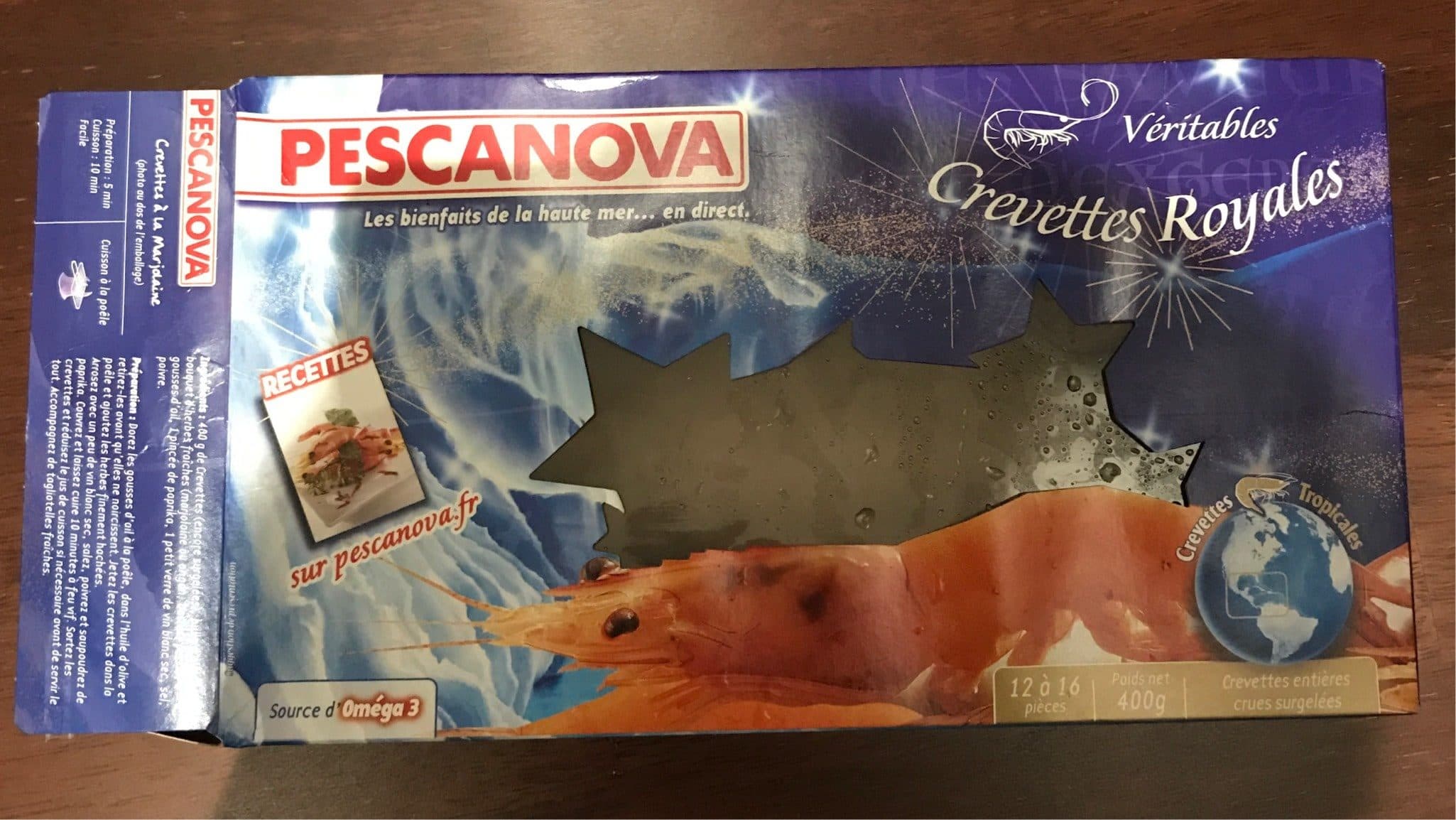 Pescanova Pescanova Véritables crevettes royales 400 g packshot