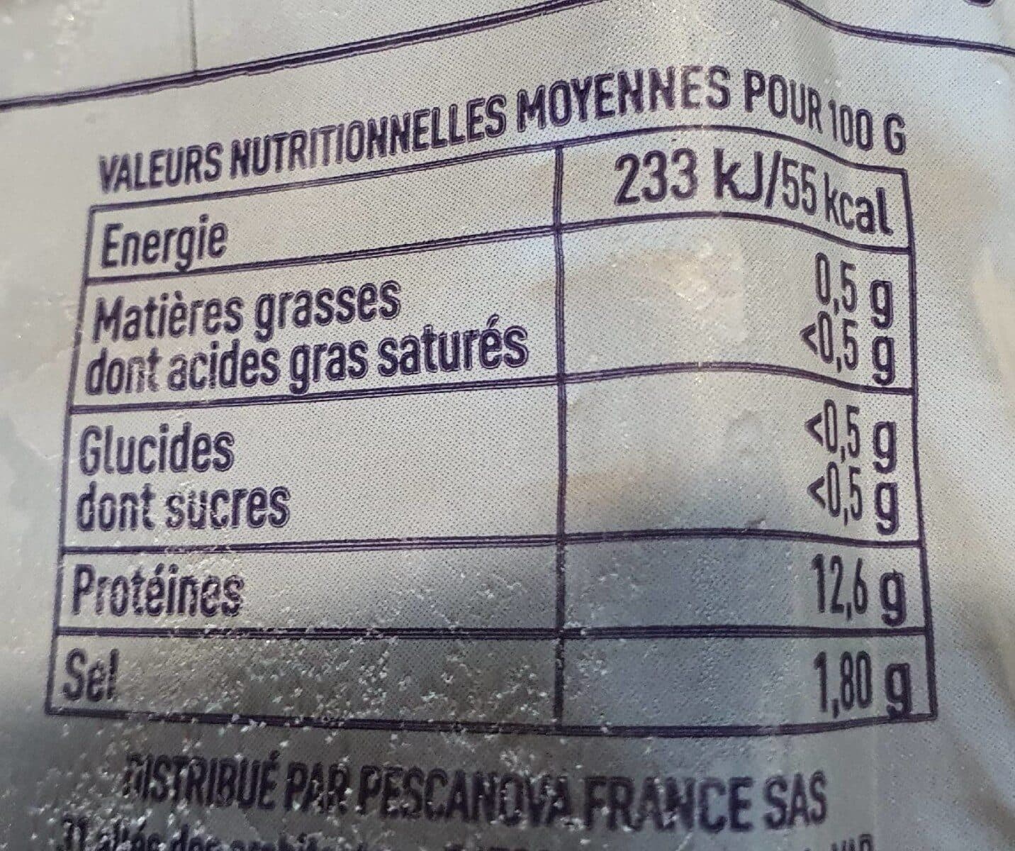 Pescanova FILET DE MORUE packshot