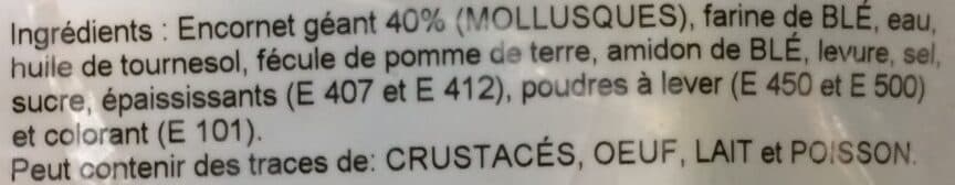 Davigel Beignet de calamars a la romaine packshot