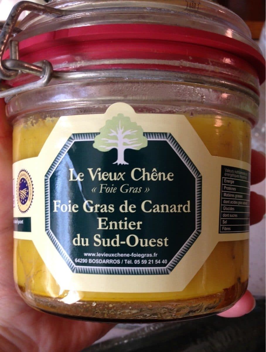 Open Food Facts Foie gras de canard entier du Sud-Ouest packshot