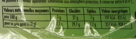 Créapain Barquito Chèvre Tomate Emmental packshot