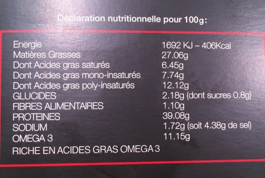 Open Food Facts Boutargue Classique packshot
