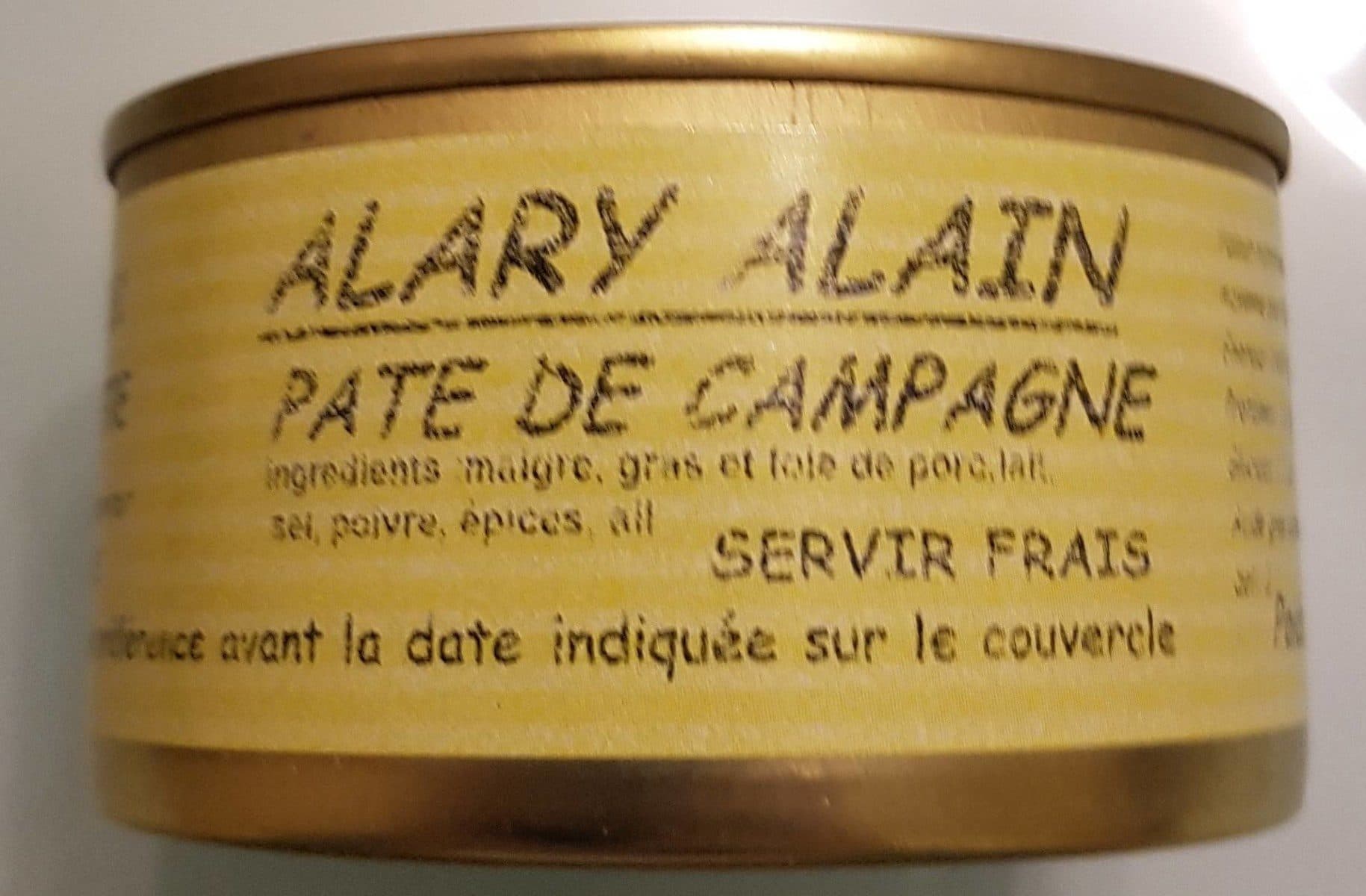 Open Food Facts Pâté de campagne packshot