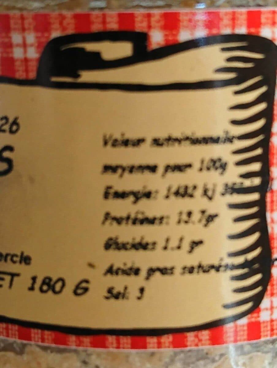 Fabrications Artisanales Pate aux chataignes packshot