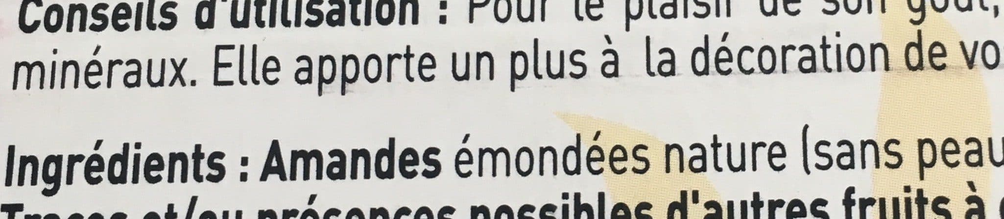 Open Food Facts Amandes émondées packshot