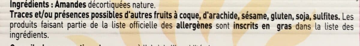 Croqu'provence Amandes decortiquées packshot