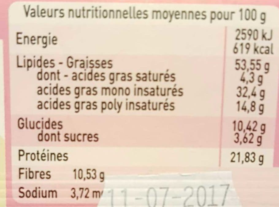 Croqu'provence Amandes decortiquées packshot