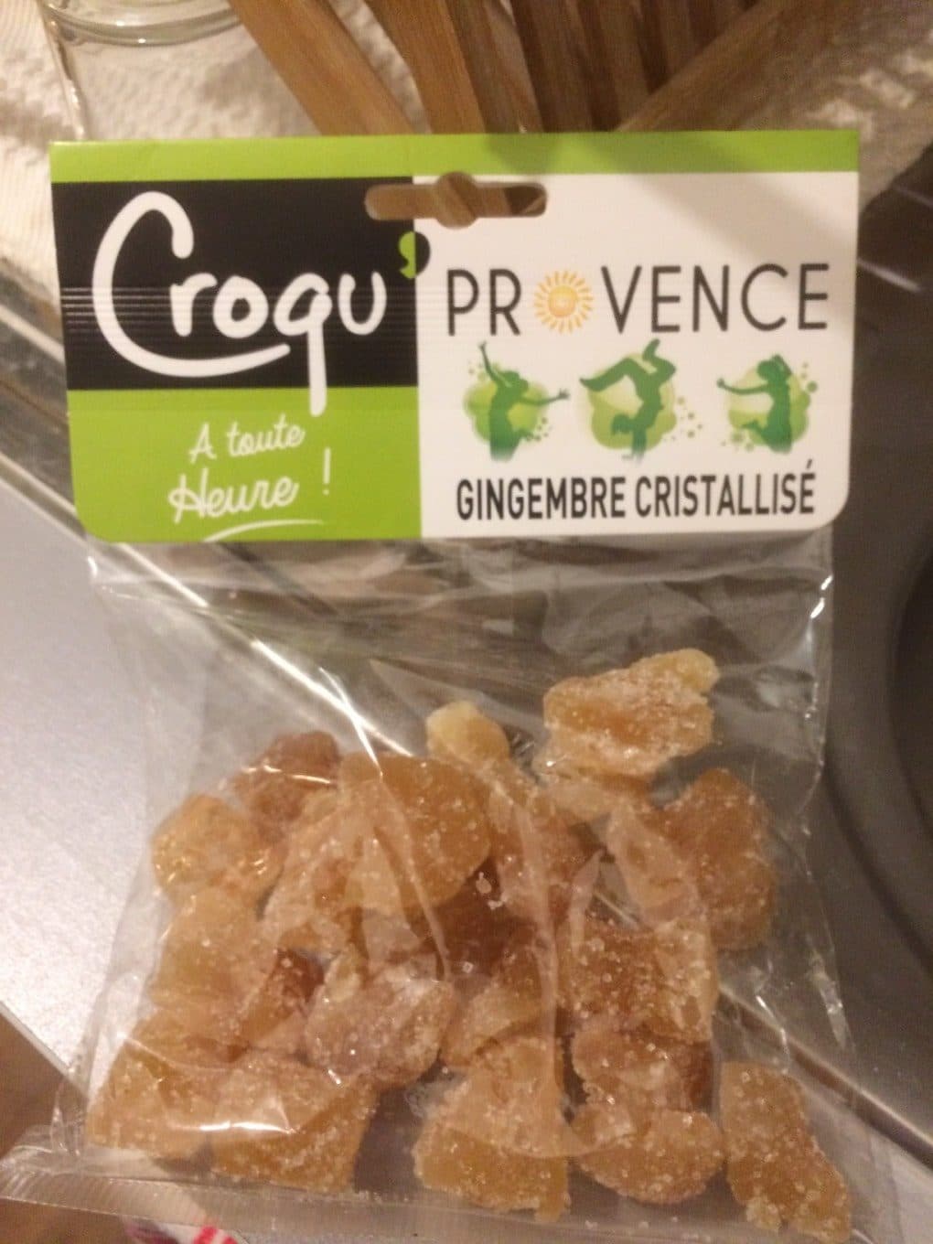 CROQU’PROVENCE Gingembre cristallisé packshot